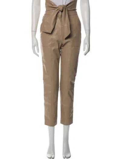 Pre-owned Simkhai Straight Leg Pants In Neutrals