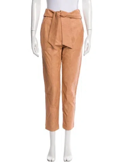 Pre-owned Simkhai Straight Leg Pants In Orange
