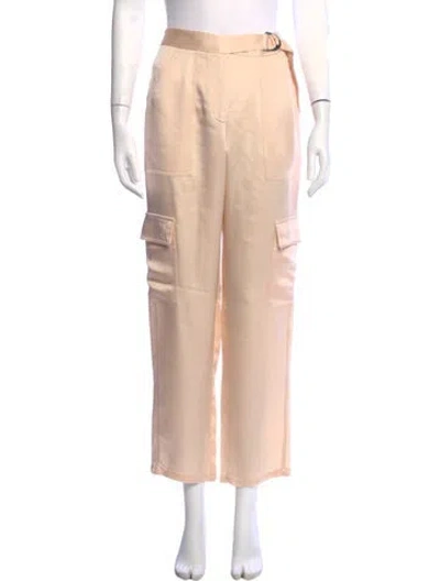 Pre-owned Simkhai Straight Leg Pants In Pink