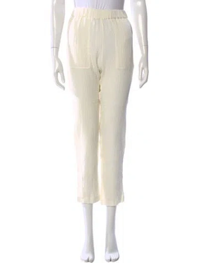 Pre-owned Simkhai Straight Leg Pants W/ Tags In Neutral