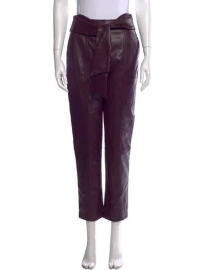 Pre-owned Simkhai Straight Leg Pants W/ Tags In Purple