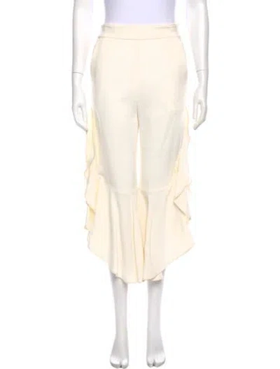 Pre-owned Simkhai Straight Leg Pants W/ Tags In White