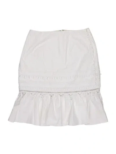Pre-owned Simkhai Strapless Crop Top In White