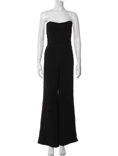 Pre-owned Simkhai Strapless Jumpsuit W/ Tags In Black