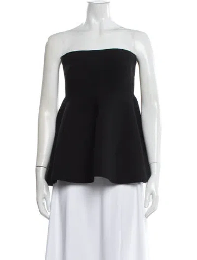 Pre-owned Simkhai Strapless Top In Black