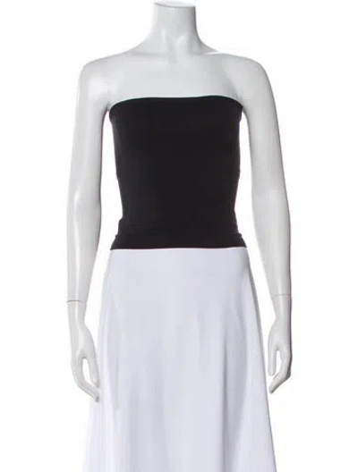 Pre-owned Simkhai Strapless Top In Black