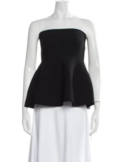Pre-owned Simkhai Strapless Top In Black