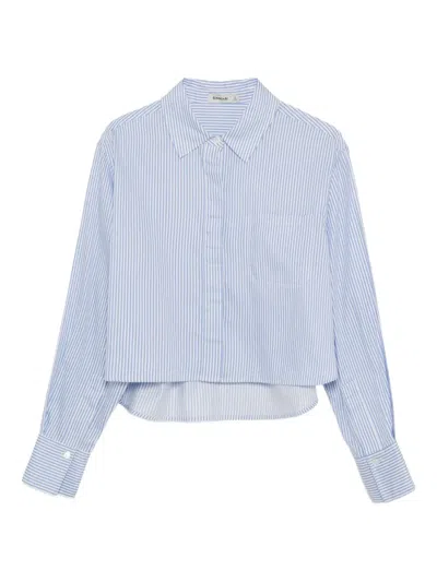 Simkhai Striped Cotton Shirt