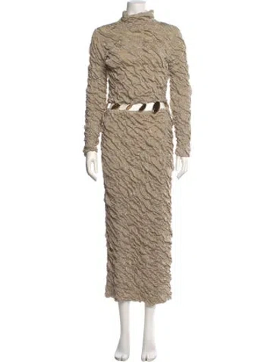 Pre-owned Simkhai Striped Long Dress