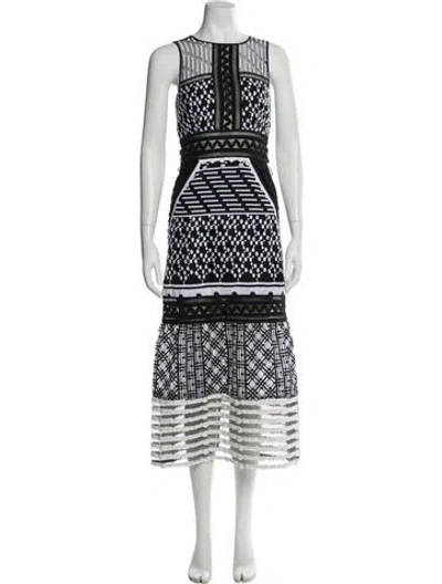 Pre-owned Simkhai Striped Long Dress In Multi