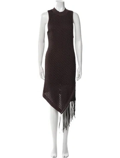 Pre-owned Simkhai Striped Midi Length Dress In Multi