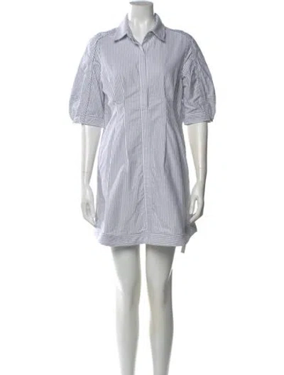 Pre-owned Simkhai Striped Mini Dress In Multi