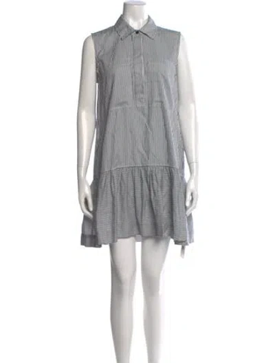 Pre-owned Simkhai Striped Mini Dress In Multi