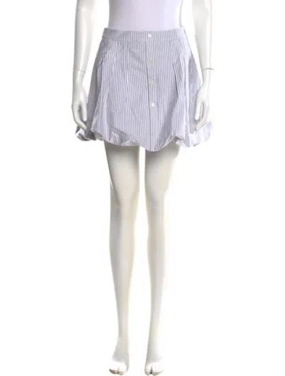 Pre-owned Simkhai Striped Mini Skirt In Multi