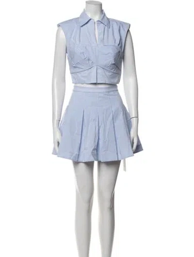 Pre-owned Simkhai Striped Skirt Set W/ Tags In Multi