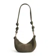 Simkhai Suede Avery Shoulder Bag In Green