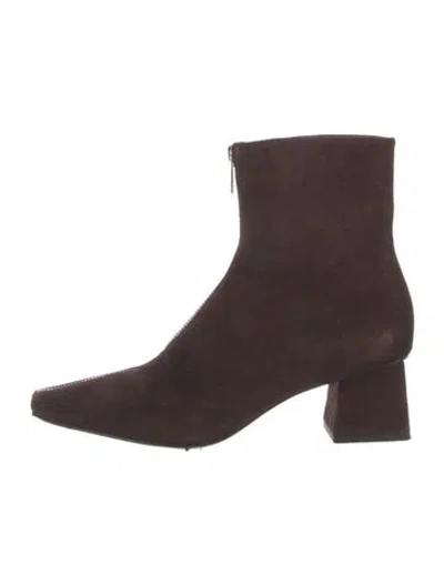 Pre-owned Simkhai Suede Boots In Brown