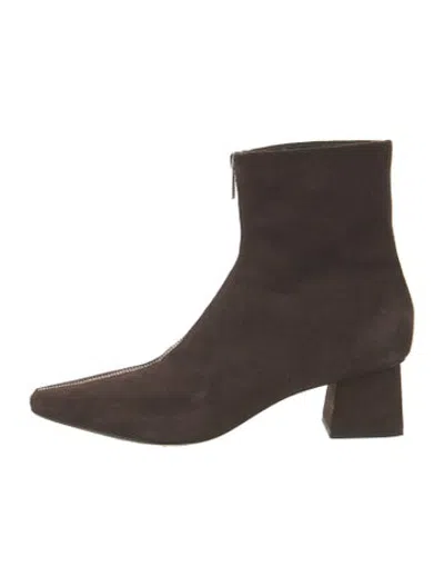 Pre-owned Simkhai Suede Boots In Brown