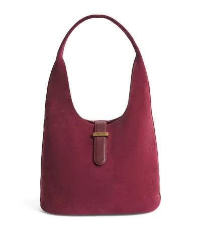 Simkhai Suede Khai Shoulder Bag In Red