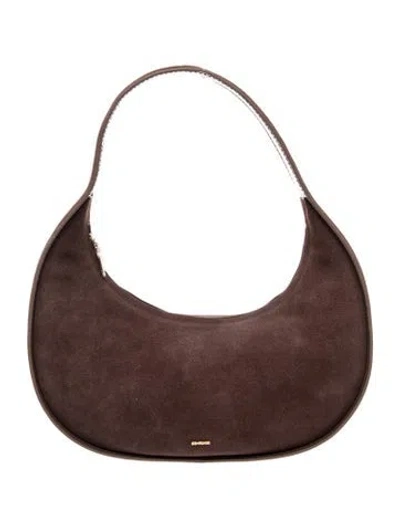 Pre-owned Simkhai Suede Shoulder Bag W/ Tags In Brown