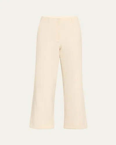 Simkhai Sully Wide-leg Pants In White