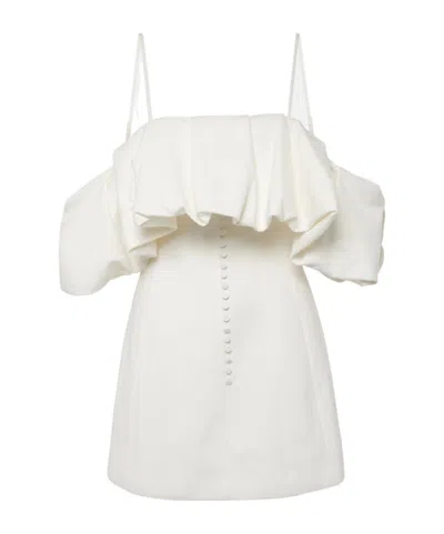 Simkhai Suspender Dress In White