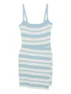 Simkhai Suvi Tank Mini Dress In Gray