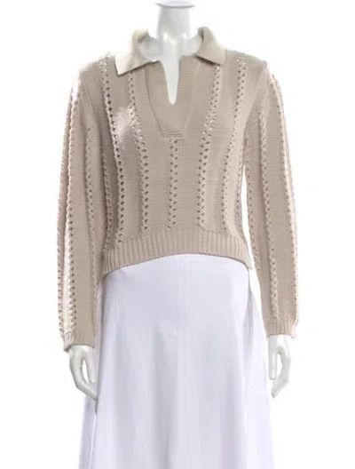 Pre-owned Simkhai Sweater In Neutral