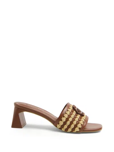 Simkhai Sydney Heeled Sandals In Multi