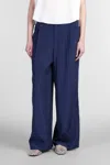 Simkhai Sydnie Pants In Blue Acetate In Blue