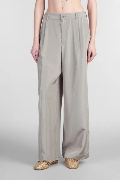 SIMKHAI SYDNIE PANTS IN GREY ACETATE