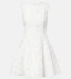 Simkhai Sylvia Jacquard Minidress In White