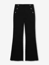 Simkhai Robin Button-embellishment Trousers In Black
