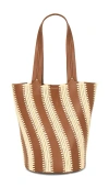 Simkhai Talia Bucket Bag In Brown