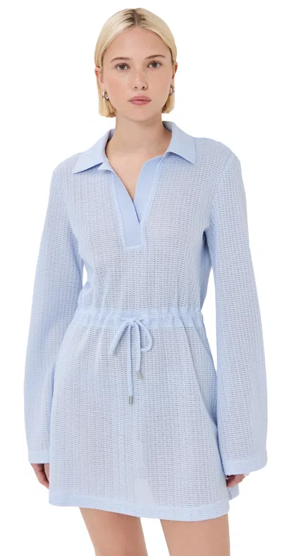 Simkhai Tammie Mini Dress Periwinkle Sky