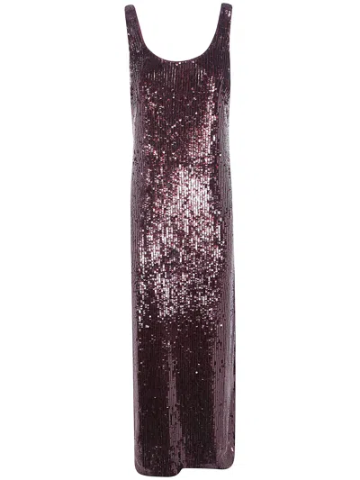 Simkhai Tank Maxi Dress "bex" In Burgundy
