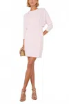 Simkhai Tasha Draped Mini Dress In Cherry Blossom In Pink