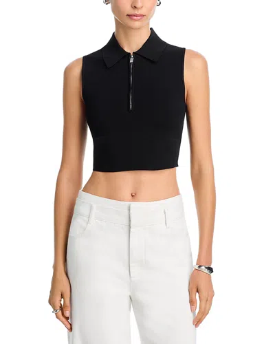 Simkhai Tatum Cropped Top In Black