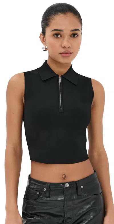 Simkhai Tatum Sleeveless Top In Black