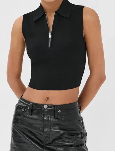 Simkhai Tatum Sleeveless Top In Black