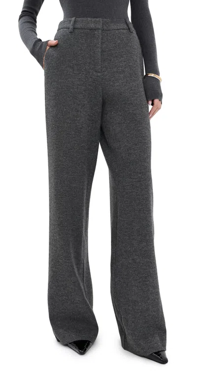 Simkhai Tavar Trousers Dark Charcoal In Gray