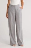 Simkhai Tavar Wool Straight-leg Pants In Gray