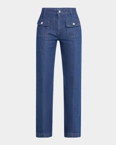 Simkhai Taylor Wide-leg Jeans In Imperial