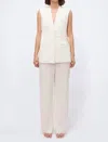 Simkhai The Kirby Vest In Ivory