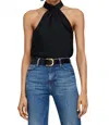 Simkhai Thea Halter Top In Black In Black