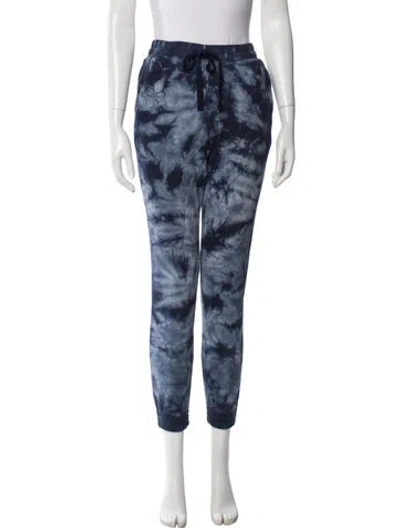 Pre-owned Simkhai Tie-dye Print Sweatpants In Blue