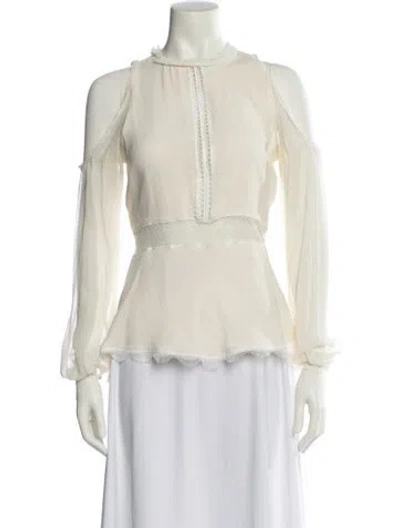Pre-owned Simkhai Top In White