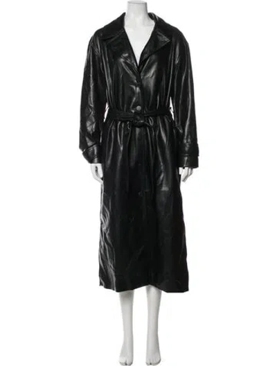 Pre-owned Simkhai Trench Coat In Black