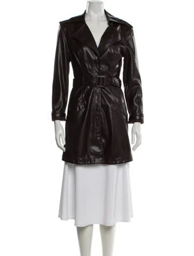 Pre-owned Simkhai Trench Coat In Brown