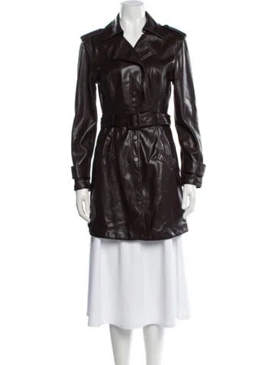 Pre-owned Simkhai Trench Coat In Brown